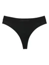Tom Ford Signature Elastic Waistband Thong In Black