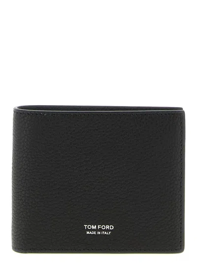 Tom Ford Logo Wallet In Black