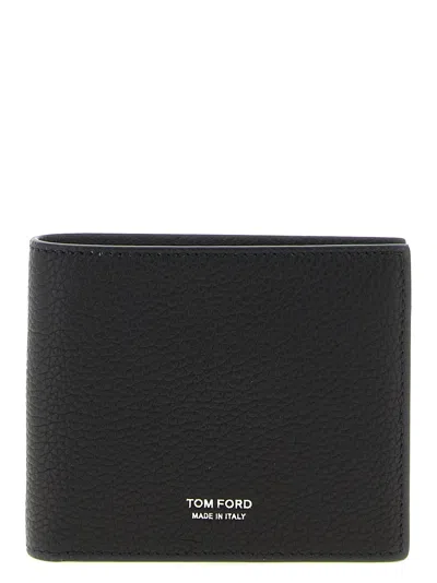 Tom Ford Logo Wallet In Black