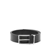Tom Ford Logo-loop Leather Belt In Red