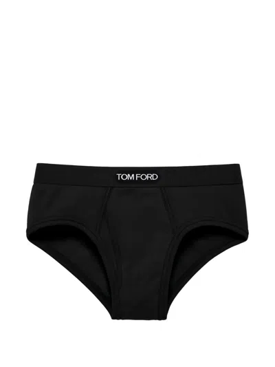 Tom Ford Dual Pack Comfort Fit Boxer Briefs In Black