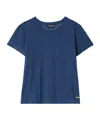 Tom Ford Cotton-blend T-shirt In Blue