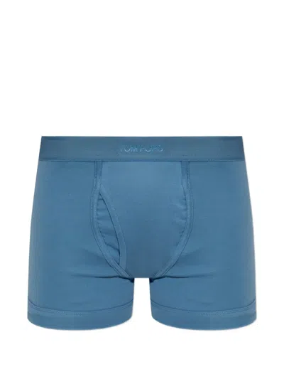 Tom Ford Logo-waistband Boxers In Multi