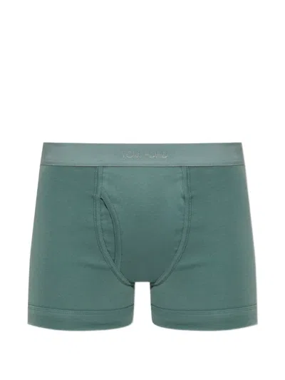Tom Ford Logo-waistband Boxers In Multi