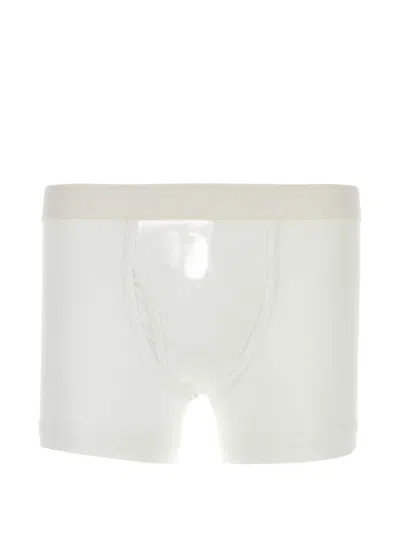 Tom Ford Logo-waistband Boxers In White