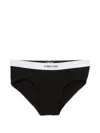 Tom Ford Logo-waistband Briefs In Black
