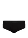 Tom Ford Logo-waistband Briefs In Black