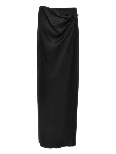 TOM FORD LONG SILK SKIRT