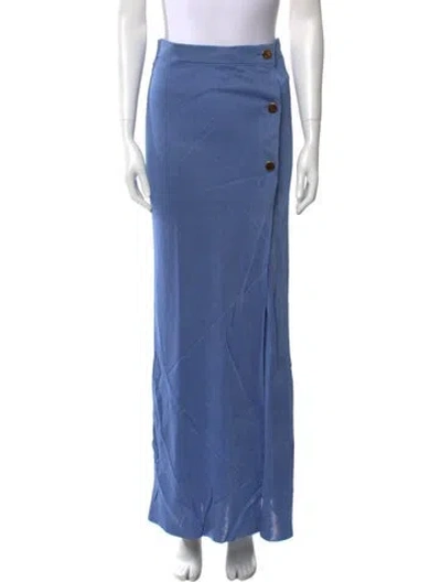 Pre-owned Tom Ford Long Skirt In Blue