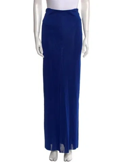 Pre-owned Tom Ford Long Skirt In Blue