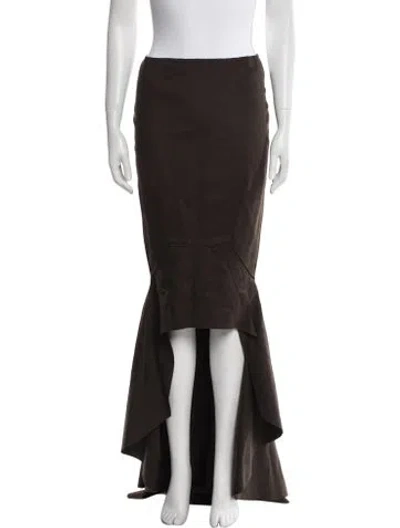Pre-owned Tom Ford Long Skirt In Brown