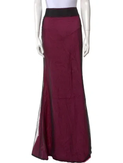 Pre-owned Tom Ford Long Skirt In Purple