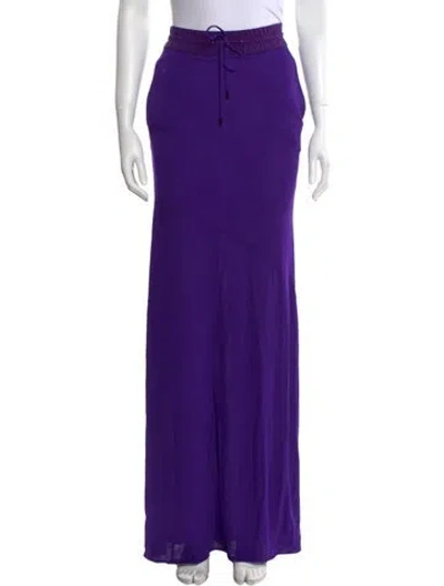 Pre-owned Tom Ford Long Skirt In Purple