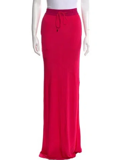 Pre-owned Tom Ford Long Skirt In Red
