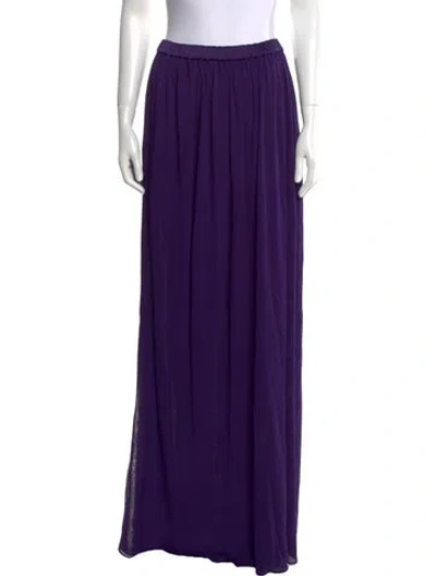 Pre-owned Tom Ford Long Skirt W/ Tags In Purple
