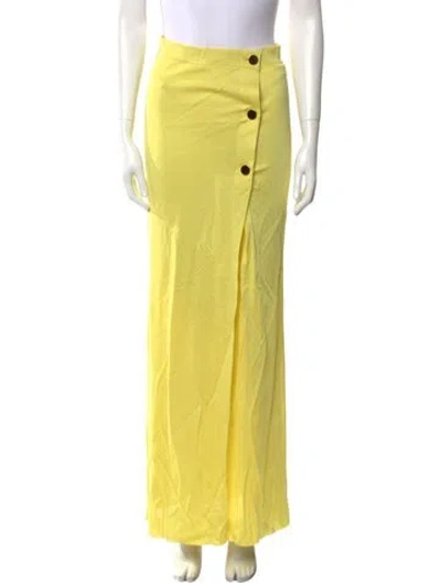 Pre-owned Tom Ford Long Skirt In Yellow
