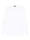 Tom Ford Long-sleeve Button-placket T-shirt In White