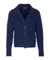 Tom Ford Silk Cardigan With Front Pockets And Shawl Collar