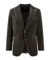 Tom Ford Long Sleeve Casual Jacket In Black