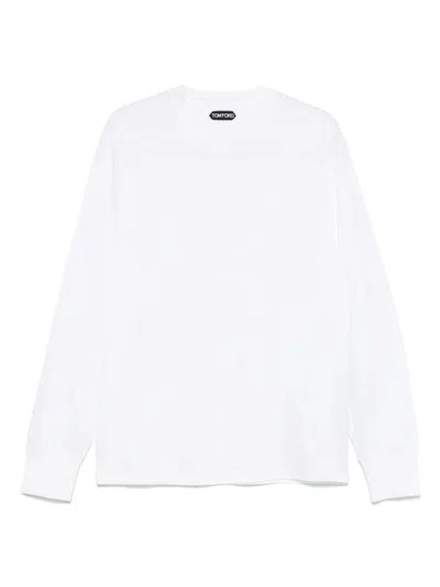 TOM FORD LONG-SLEEVE CREW NECK T-SHIRT