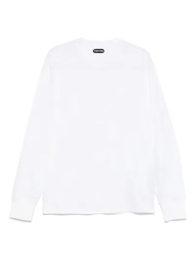 TOM FORD TOM FORD LONG-SLEEVE CREW NECK T-SHIRT