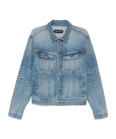 TOM FORD LONG SLEEVE DENIM JACKET