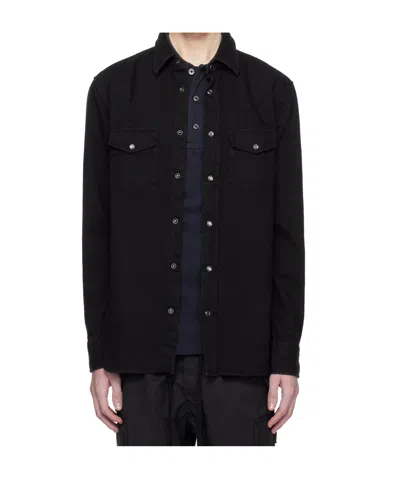 Tom Ford Long Sleeve Shirt In Black