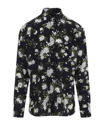Tom Ford Long Sleeve Shirt In Black