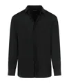 Tom Ford Luxurious Silk Long Sleeve Shirt In Black