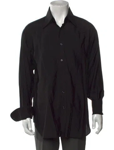 Pre-owned Tom Ford Long Sleeve Shirt In Black