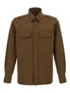Tom Ford Military Shirt And Blouse Green In Green