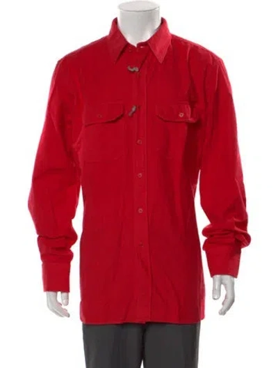 Pre-owned Tom Ford Long Sleeve Shirt In Red