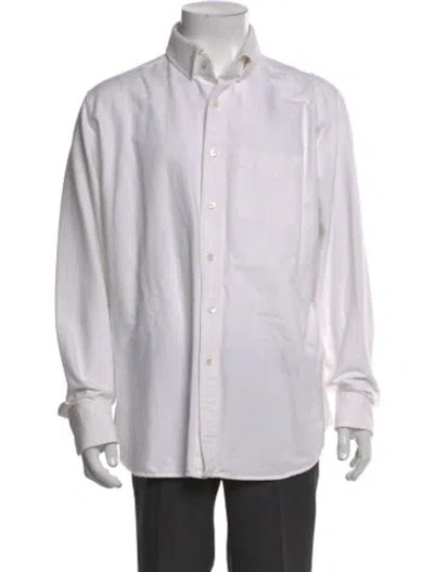 Pre-owned Tom Ford Long Sleeve Shirt In White