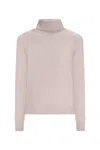 Tom Ford Turtleneck Cashmere Sweater In Pink