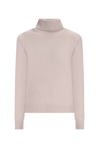 Tom Ford Turtleneck Cashmere Sweater In Pink