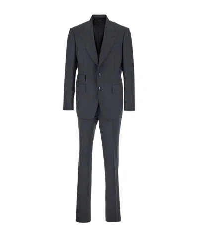 Tom Ford Long-sleeved Blazer And Casual Pants Set