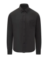 Tom Ford Long Sleeved Buttoned Shirt In Gray