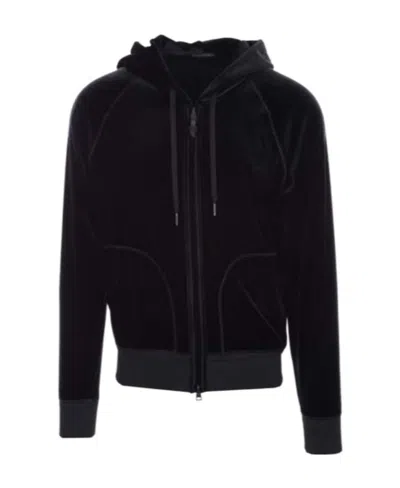 Tom Ford Long-sleeved Casual Jacket In Black