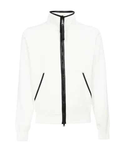 Tom Ford Long-sleeved Casual Jacket In White