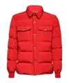 Tom Ford Long-sleeved Cotton Suit In Red