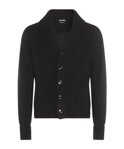 TOM FORD TOM FORD V-NECK BUTTONED CARDIGAN