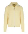Tom Ford Long-sleeved Knitted Cardigan In Neutral