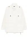 Tom Ford Long-sleeved Military Jacket In Neutrals