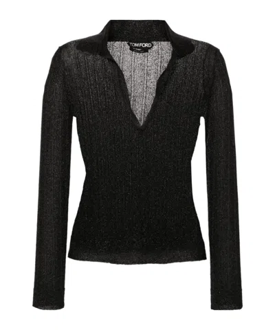 TOM FORD LONG-SLEEVED POLO SHIRT