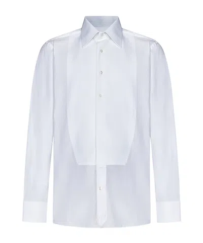 Tom Ford Long-sleeved Shirt In White