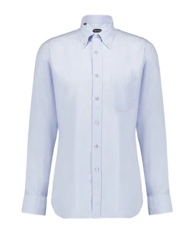 Tom Ford Long-sleeved Shirt In White