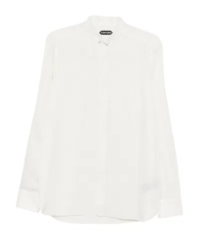 Tom Ford Long-sleeved Shirt In Pattern
