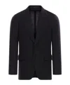 Tom Ford Shelton Wool And Mohair Jacket In Black