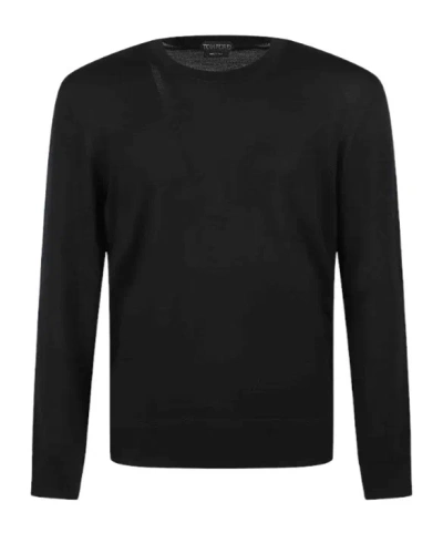 Tom Ford Long-sleeved Sweater In Black