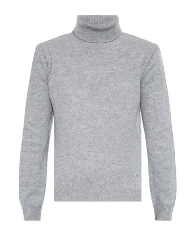 Tom Ford Long-sleeved Sweater In Gray